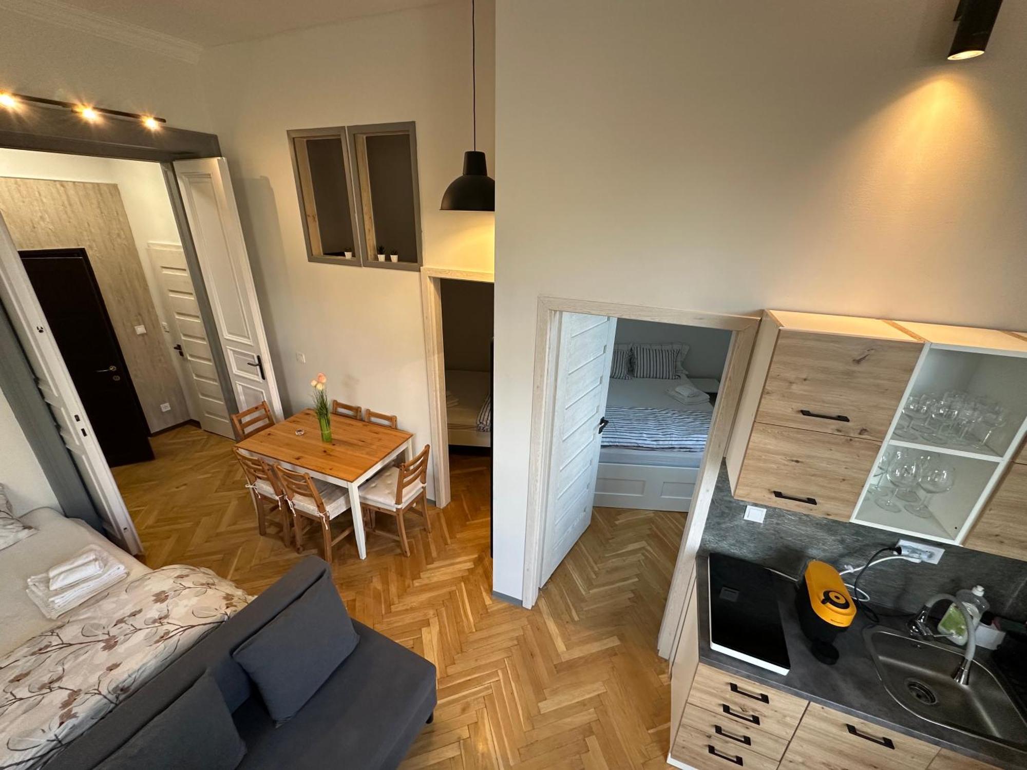 Saffron Apartment City Center Panorama Balcony Budapest Exteriör bild